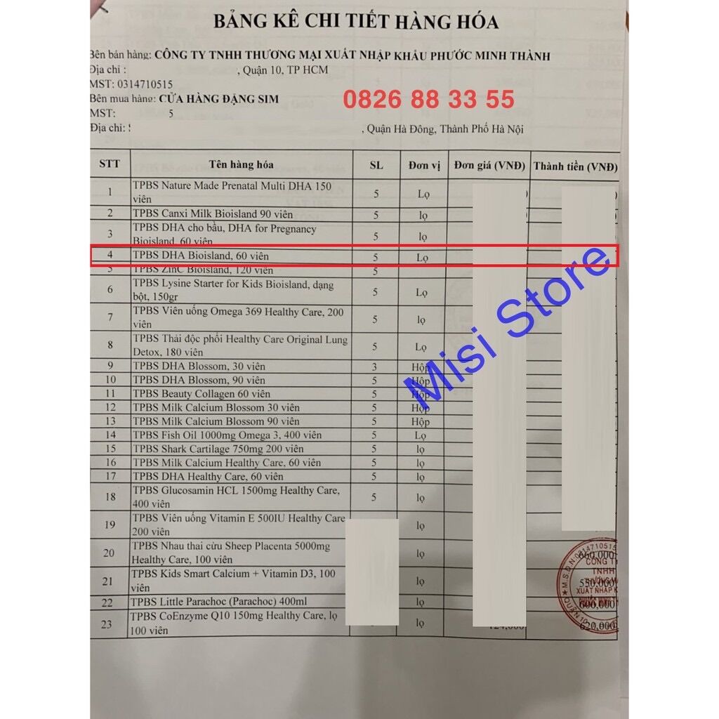 Viên uống Bioisland DHA for Kid ( DHA kids Bio)