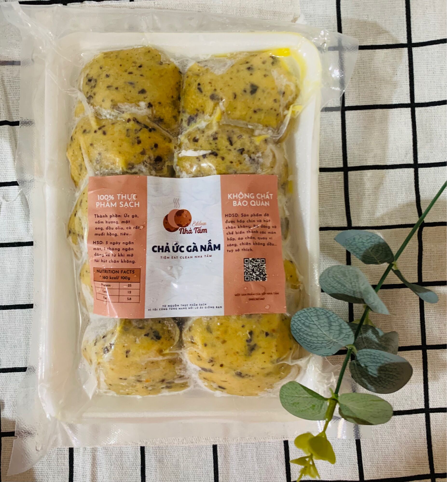 CHẢ ỨC GÀ NẤM