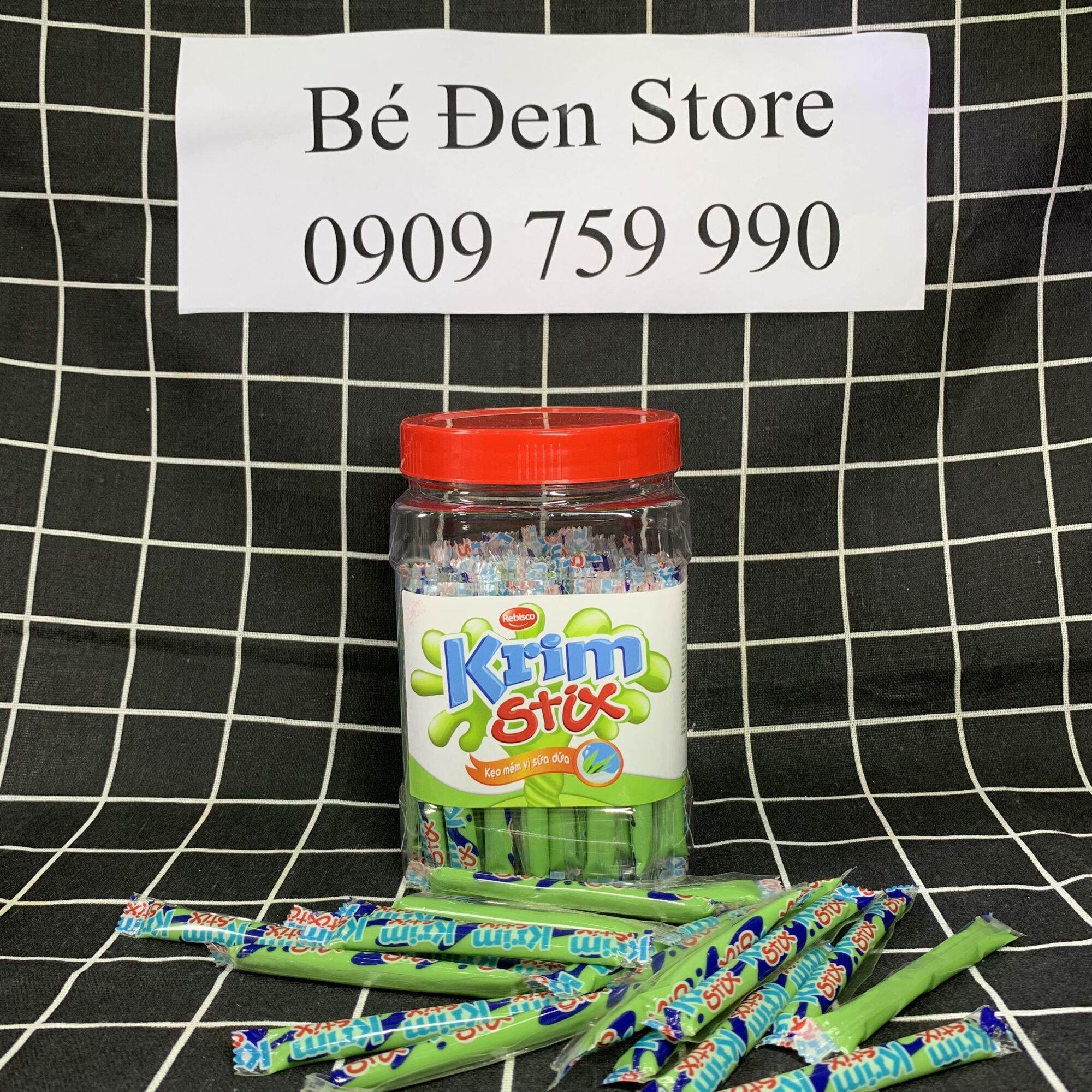 Dứa krim stix 1 hộp 100 que