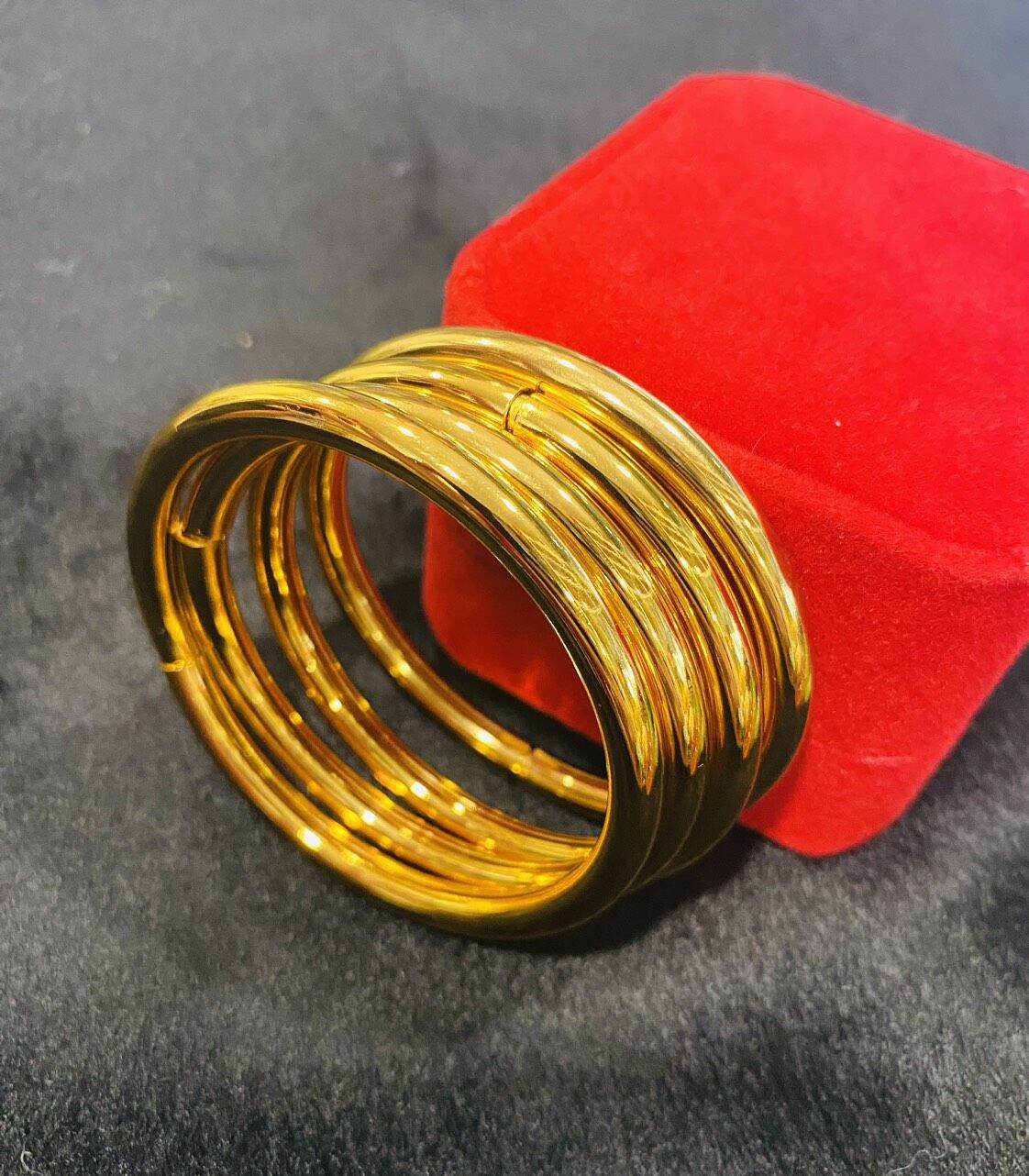 Vòng ta (lắc tay kiềng tay) TiTan mạ vàng 18k không phai màu