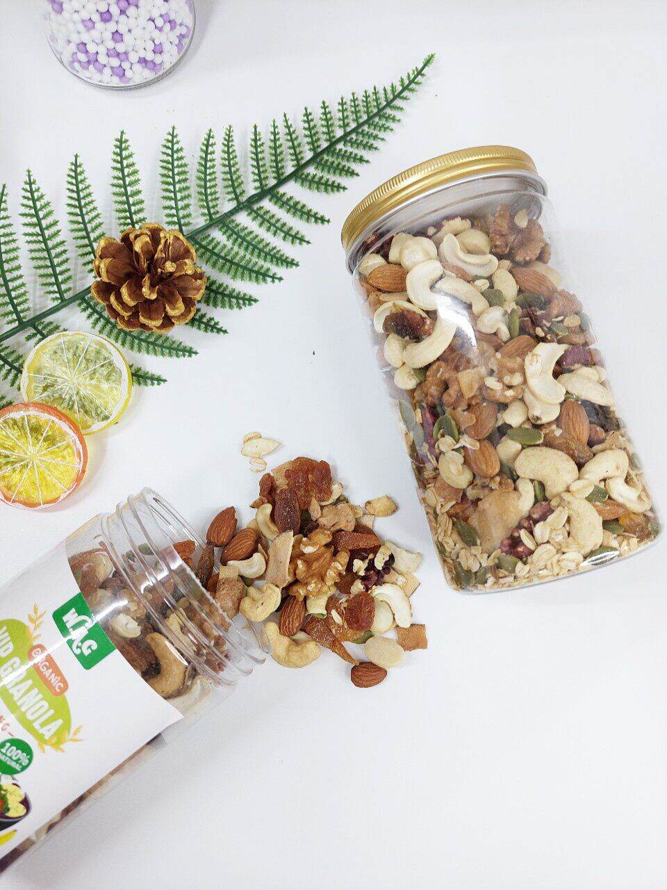 GRANOLA NGŨ CỐC ĂN KIÊNG 100% HẠT ( KHÔNG YẾN MẠCH)