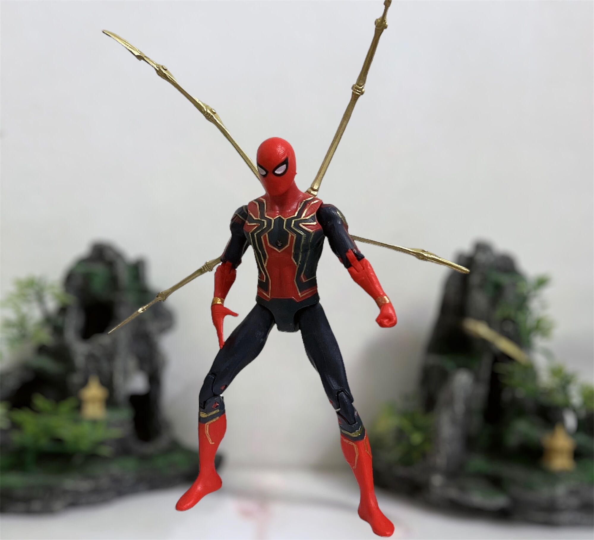 Người nhện Spiderman gai khớp mô hình đồ chơi
