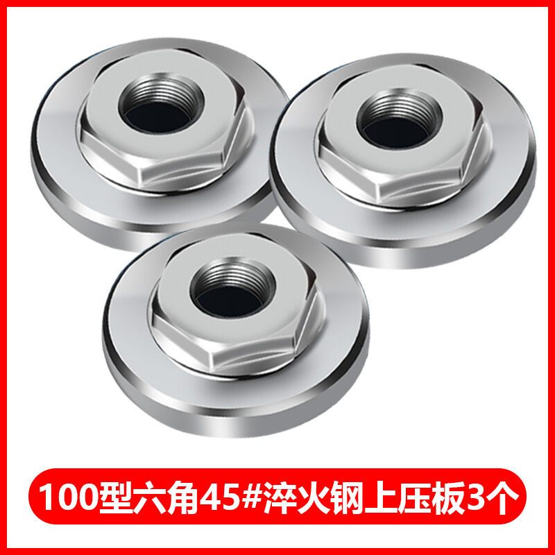 Phụ kiện máy mài góc 100 phụ kiện máy mài tay tấm ép 6 góc inox phụ kiện máy mài bóng ốc vít
