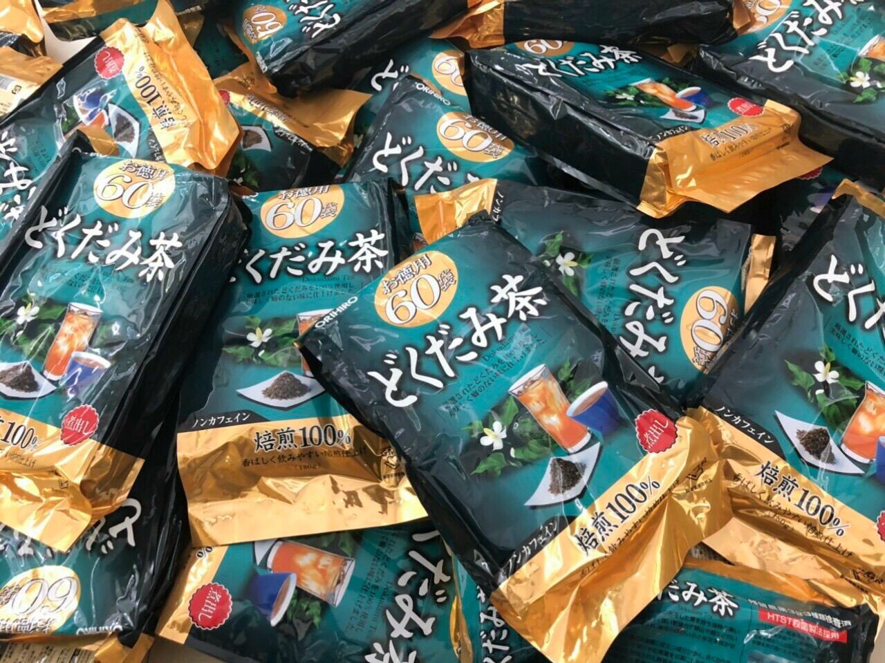 Trà thải độc diếp cá DOKUDAMI ORHIRO - Nhật Bản, 60gói