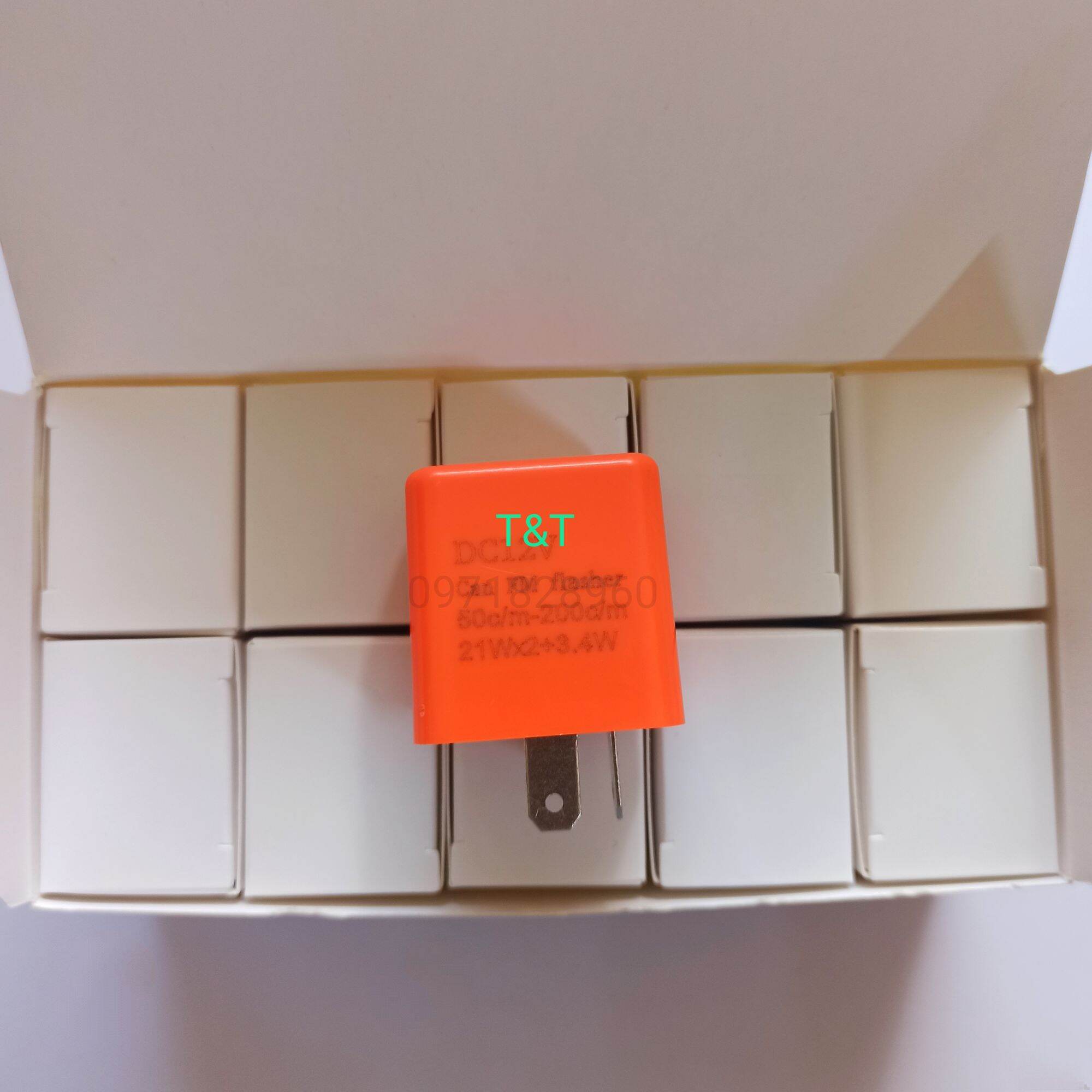 Combo 10 chớp điện tử tinh chỉnh cho đèn xi nhan xe máy
