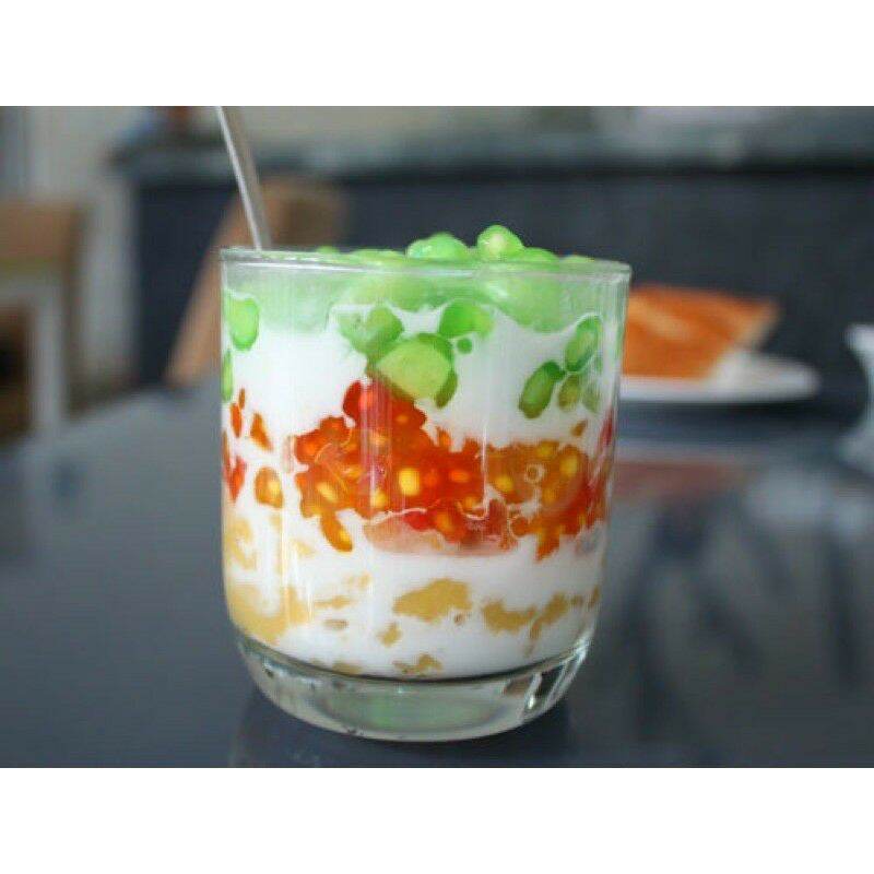 SET NGUYÊN LIỆU NẤU CHÈ SƯƠNG SA HẠT LỰU nấu siêu tiện cho ngày hè nóng bức (có nhiều phân loại nguyên liệu khác đều có kèm công thức)