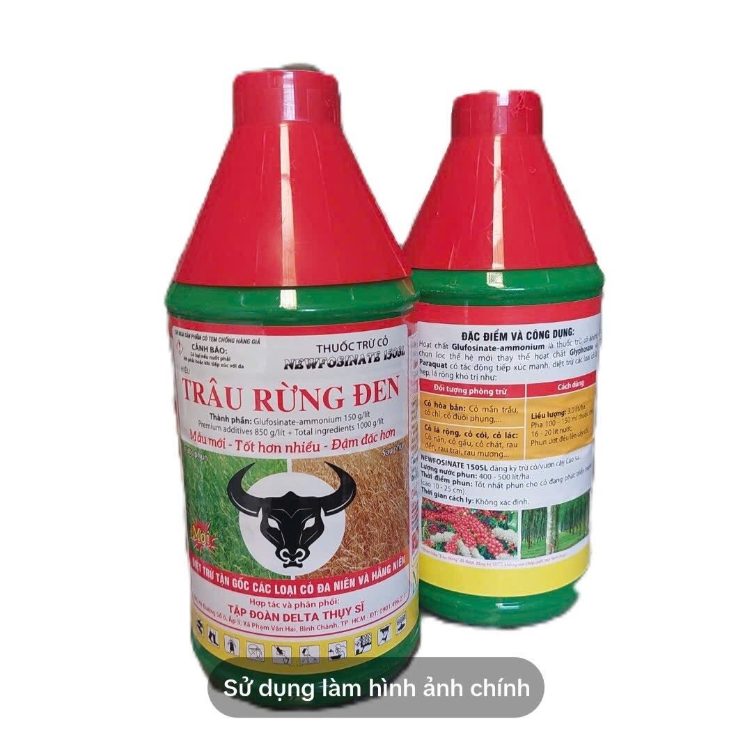 Thuốc trừ cỏ TRÂU RỪNG ĐEN COMBO 20 CHAI 900ml 1 thùng