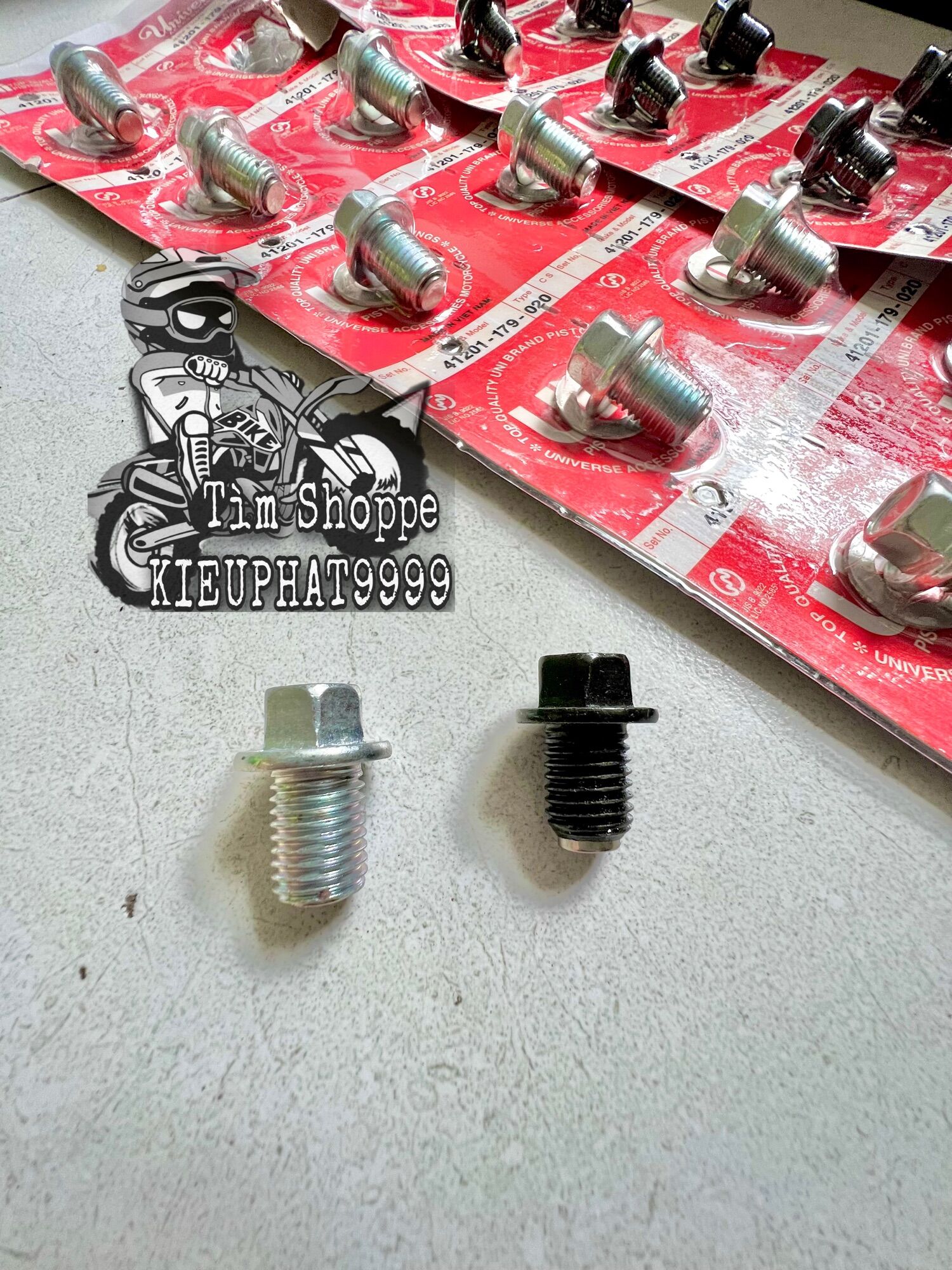 Ốc nhớt nam châm honda yamaha 1 co