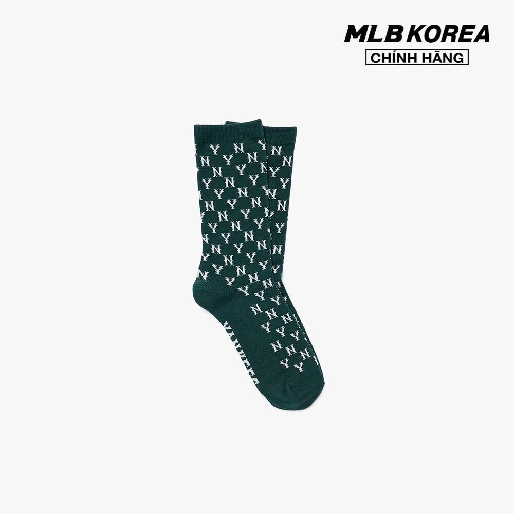 Mlb - vớ cổ cao unisex classic monogram 3asomm12n-50gnd
