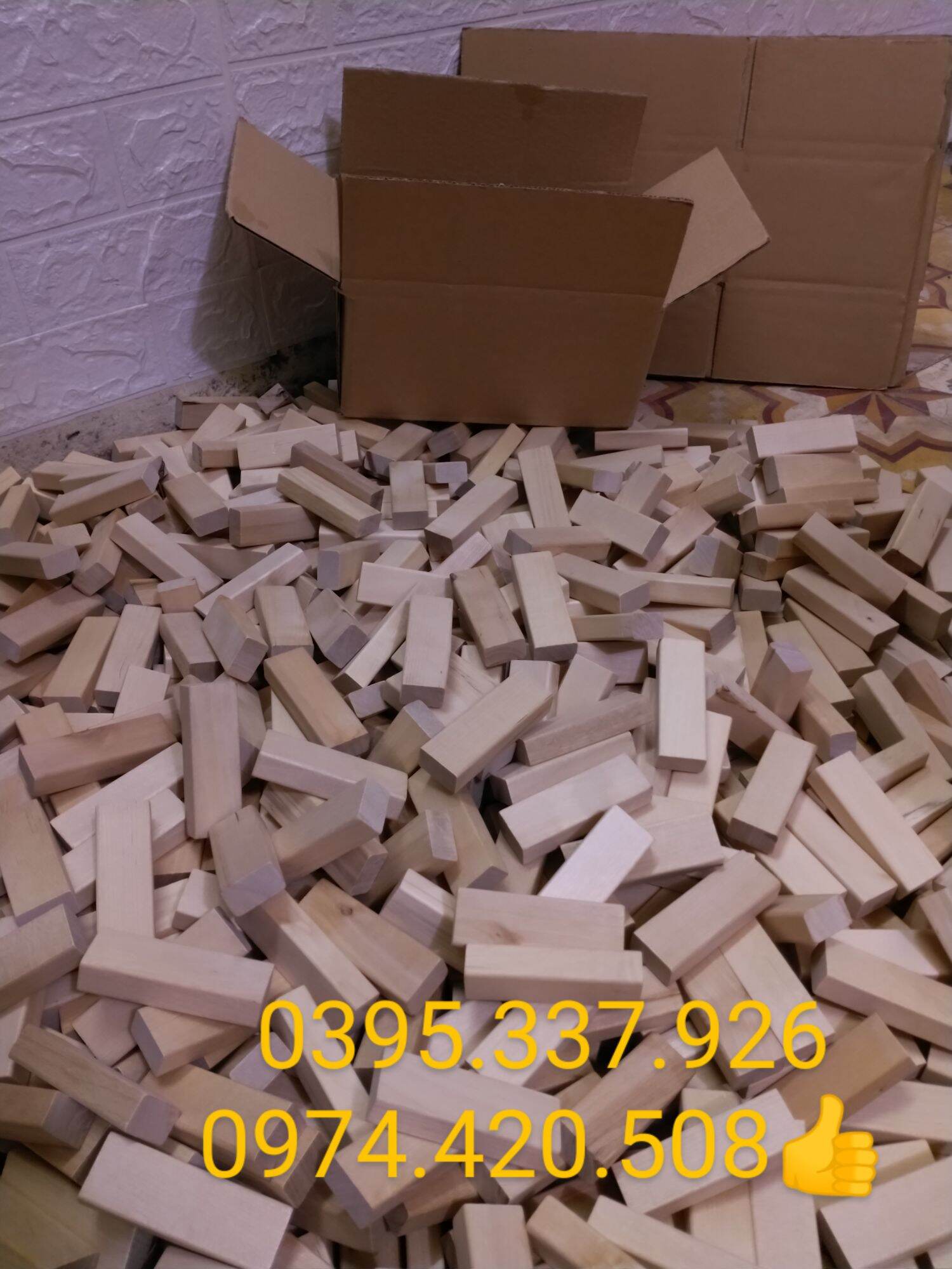 Combo 150 thanh gỗ rút#xếp gỗ#domino#gỗ bạch dương#jeenga