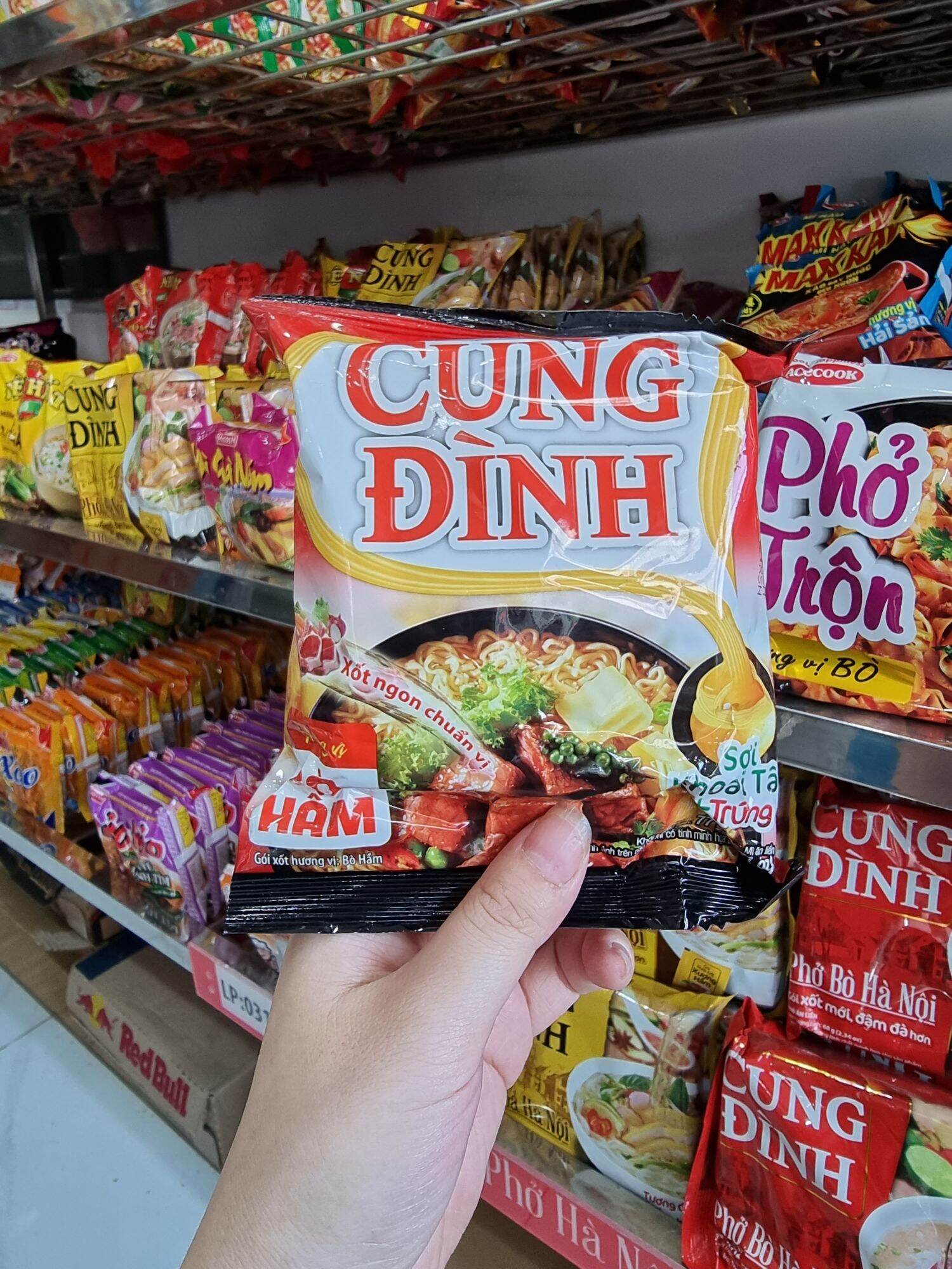 Combo 10 gói mì Cung Đình bò hầm