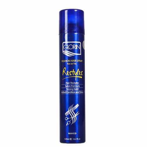 keo xịt tóc Glorin 420ml