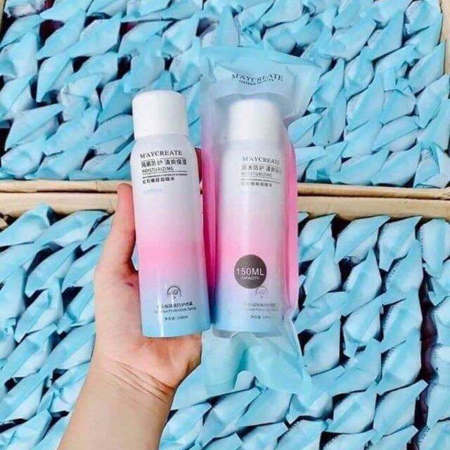 Xịt chống nắng may create chuẩn nội địa