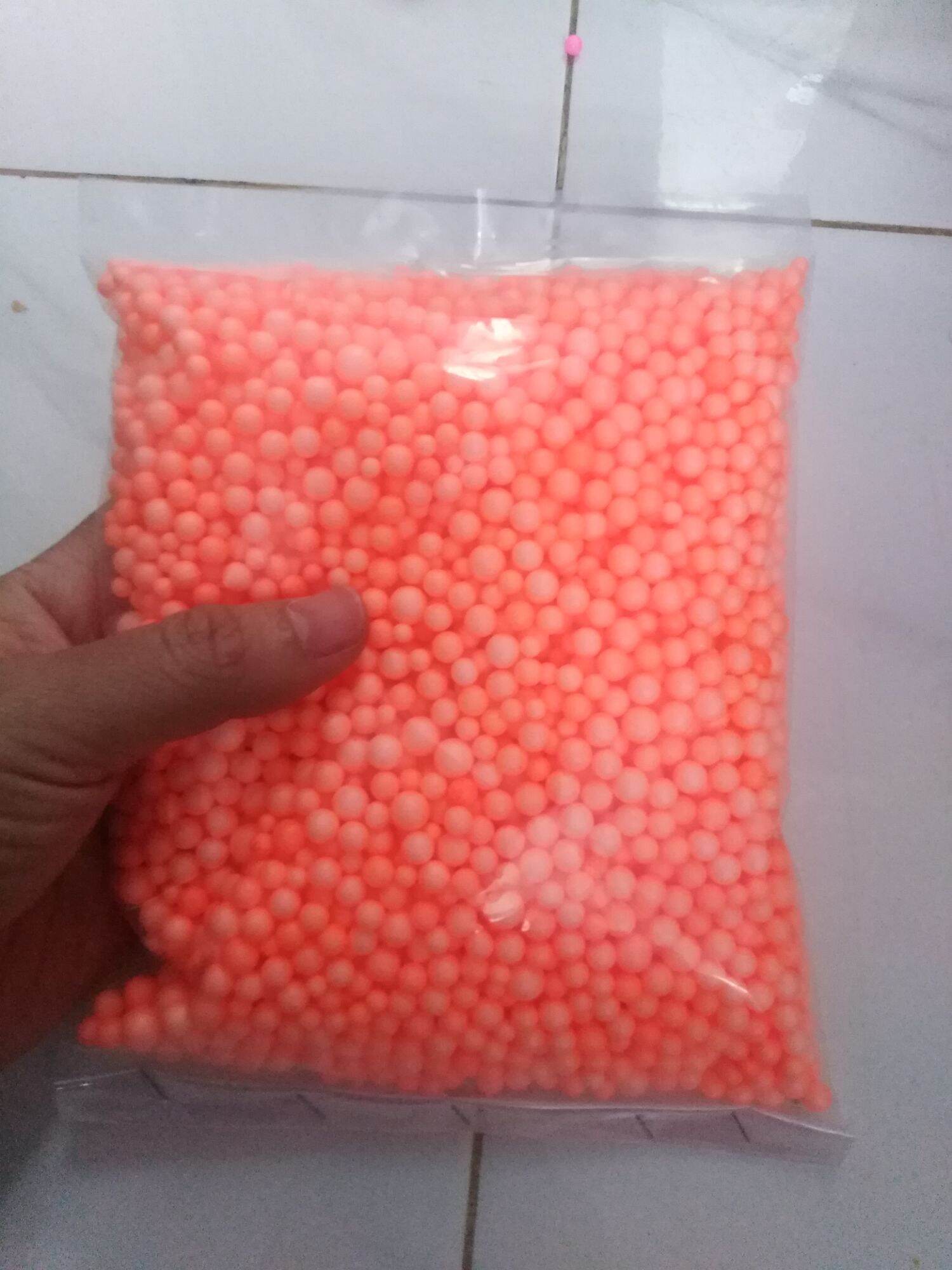 Hạt xốp màu gói quà, Câu cá