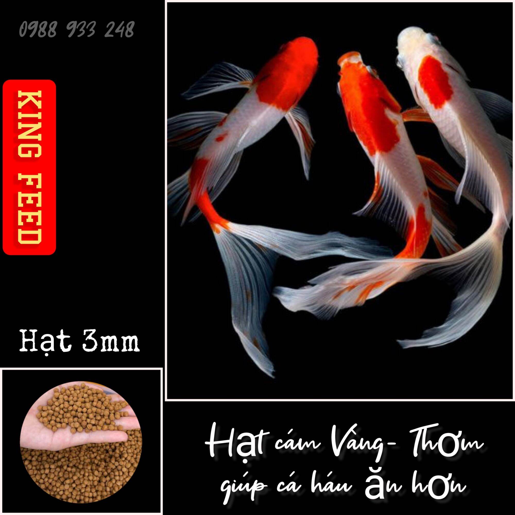 1kg cám cá Koi King feed 42% đạm