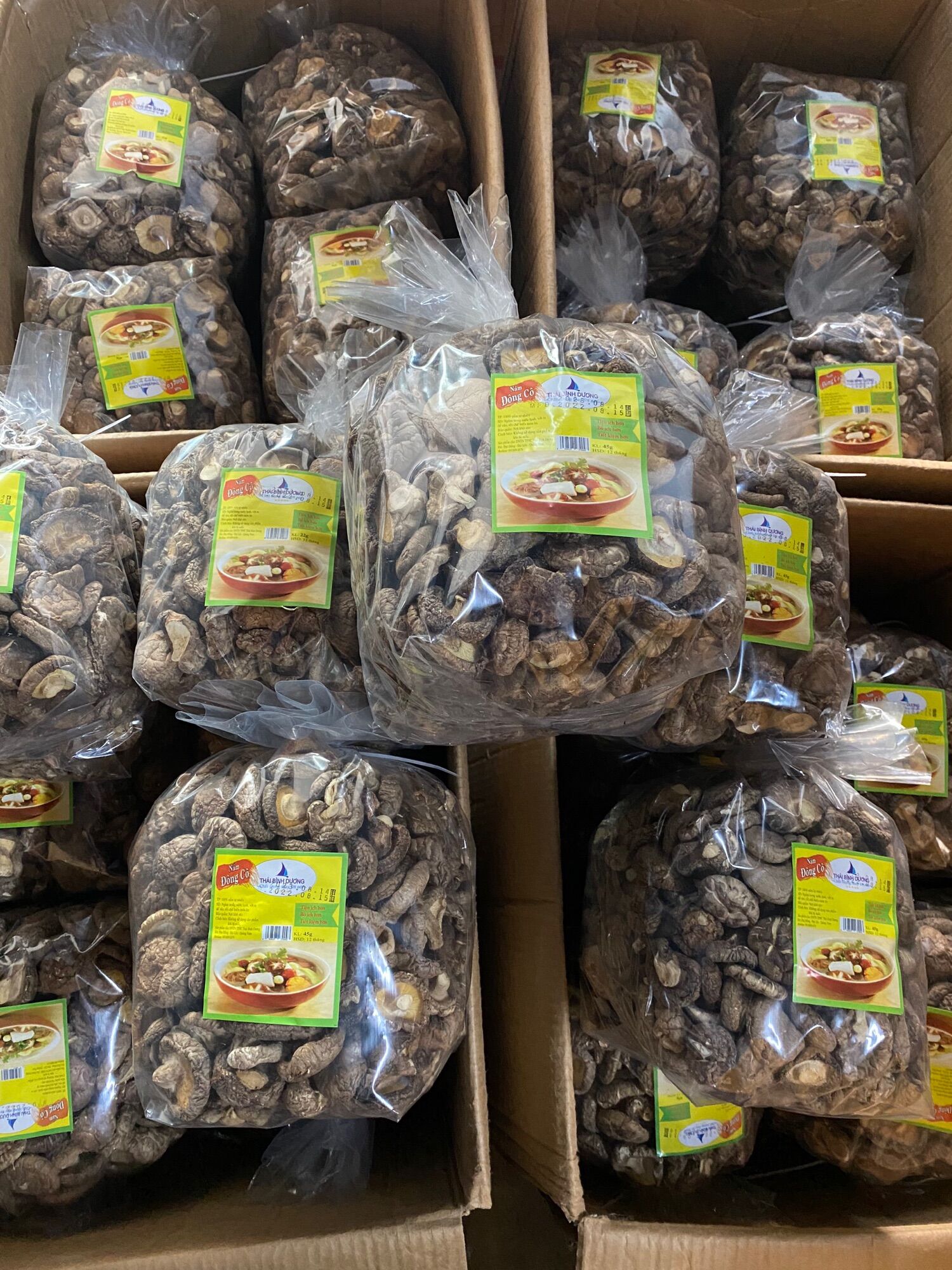 Nấm Đông cô Khô 1kg ( Nấm Hương khô) Thái Bình Dương