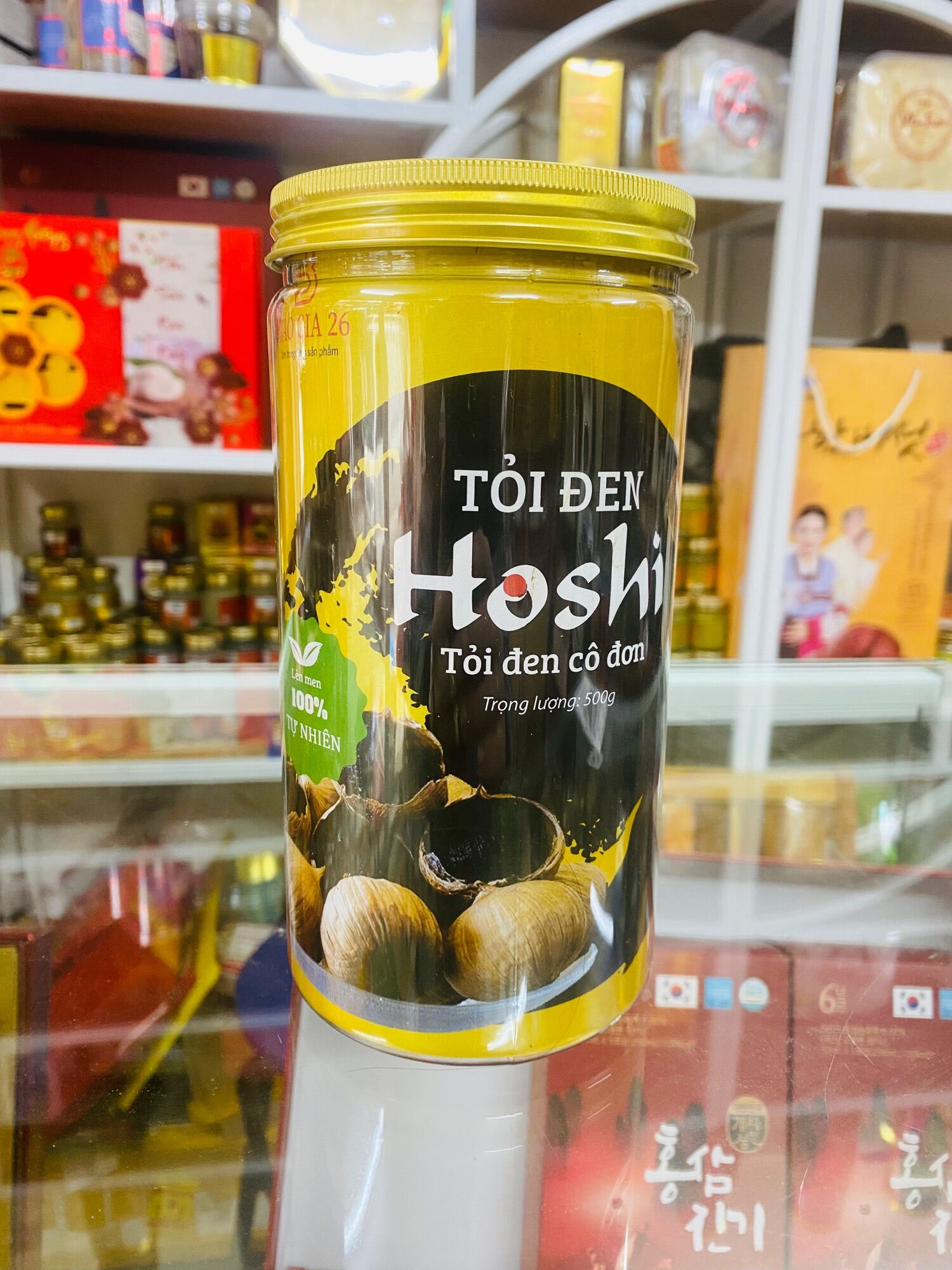 Hũ 500g Tỏi Đen Hoshi