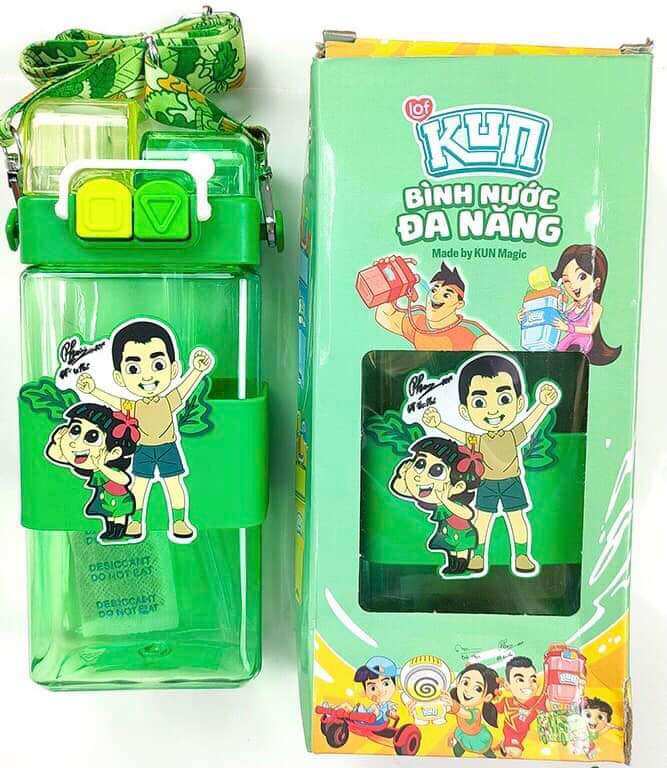 Bình nước kun đa năng mới 550ml