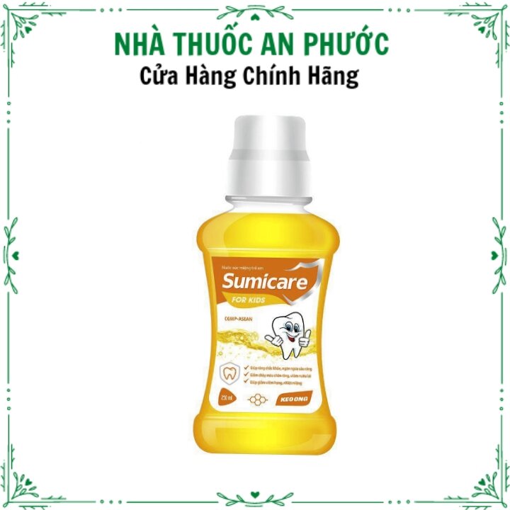 Nước Súc Miệng Sumicare For Kid Dành cho bé Chai 500ml
