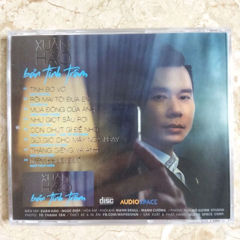 Bộ 5 cd Xuân Hảo tình trầm 1-5 phono