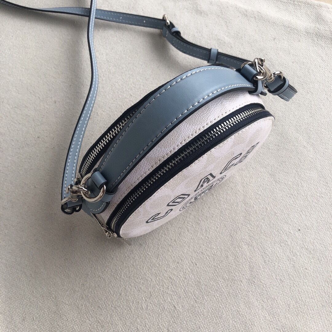 Túi C🅾️ach Top Handle Mẫu dáng tròn xinh xắn