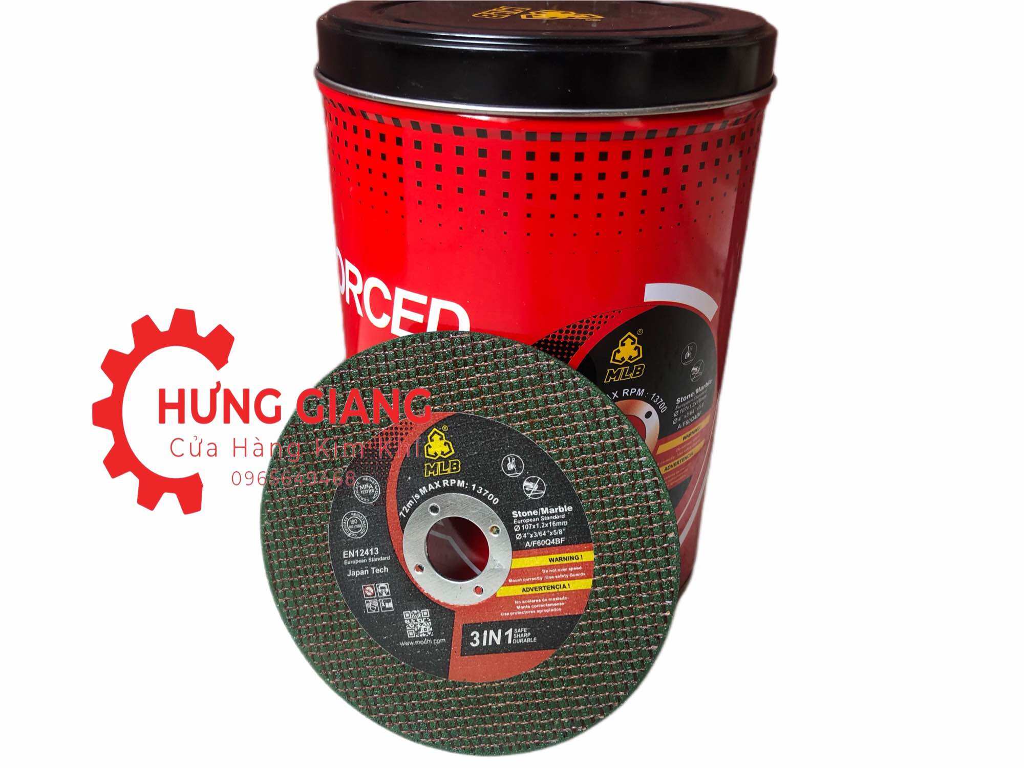 Đá cắt sắt, inox MLB đá cắt 100 an toàn chuyên dụng