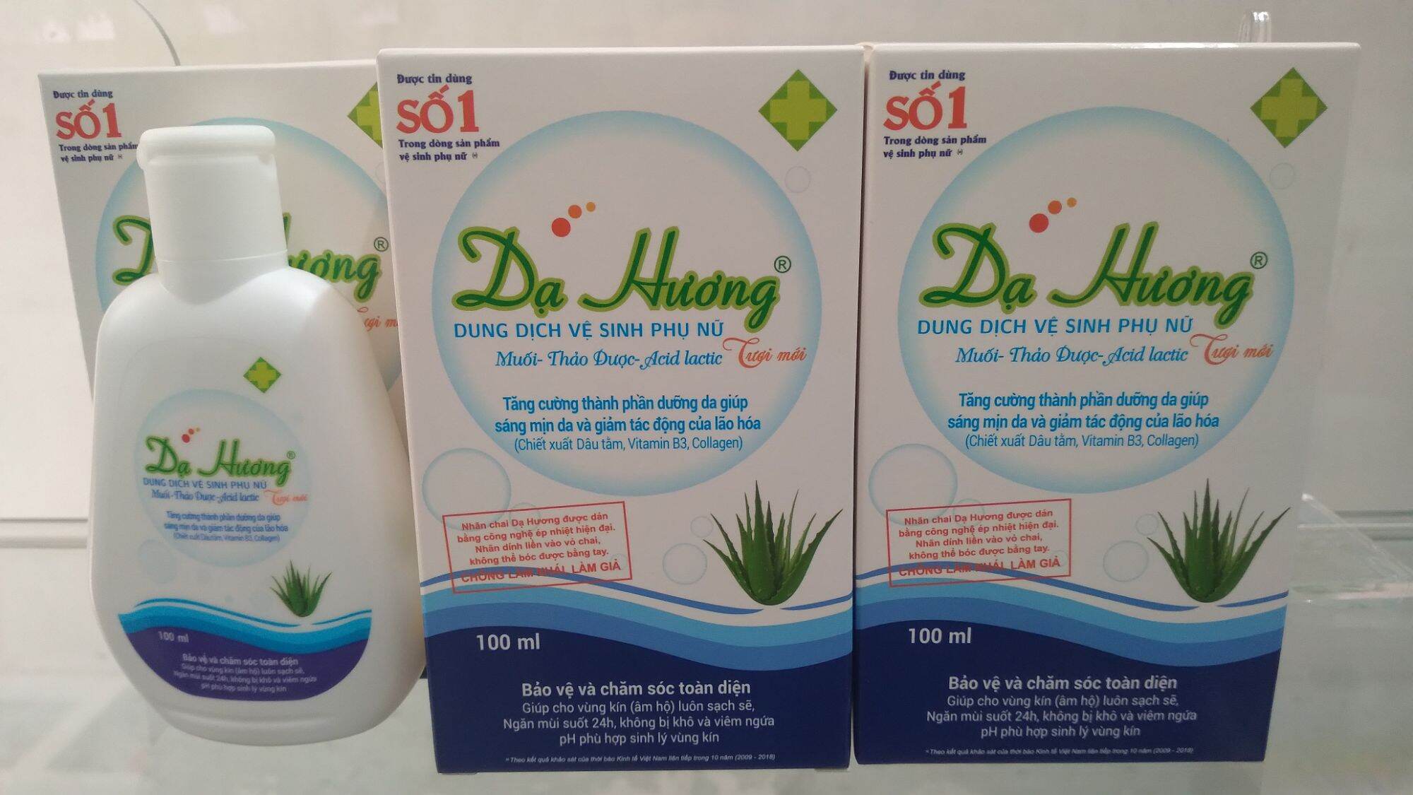Dung dịch vệ sinh Dạ Hương chai 100ml