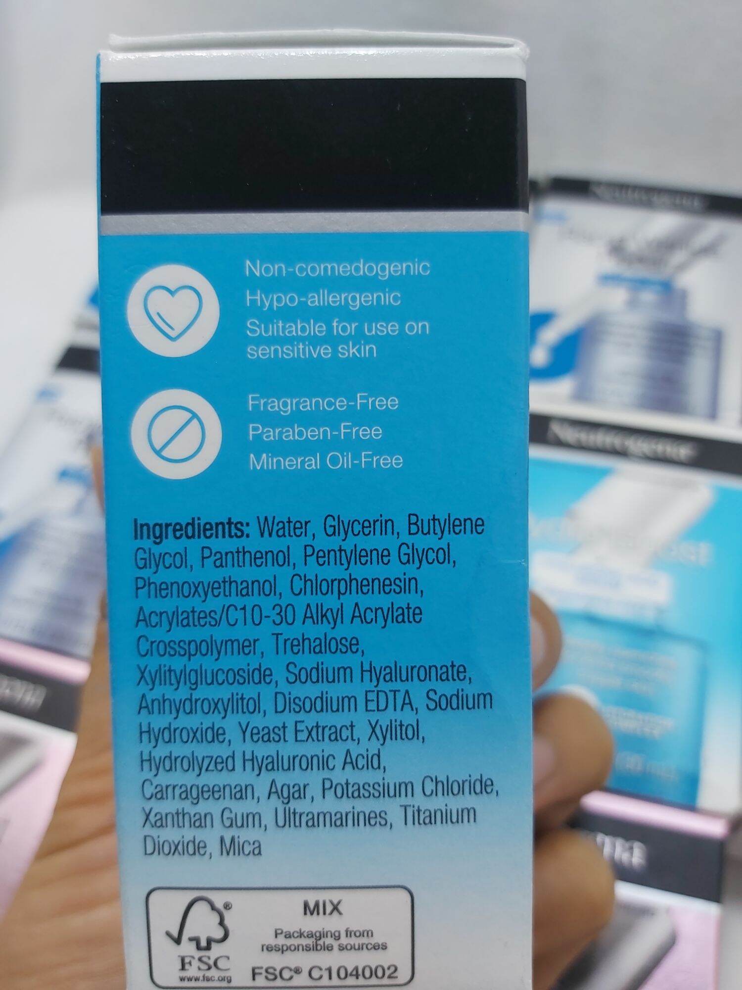[Hàng Mỹ] tinh chất Neutrogena Hydro Boost Hyaluronic Acid 30ml