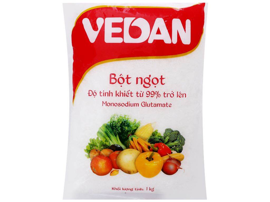 Bột Ngọt Vedan 1KG ( Hạt trung) Date mới nhất