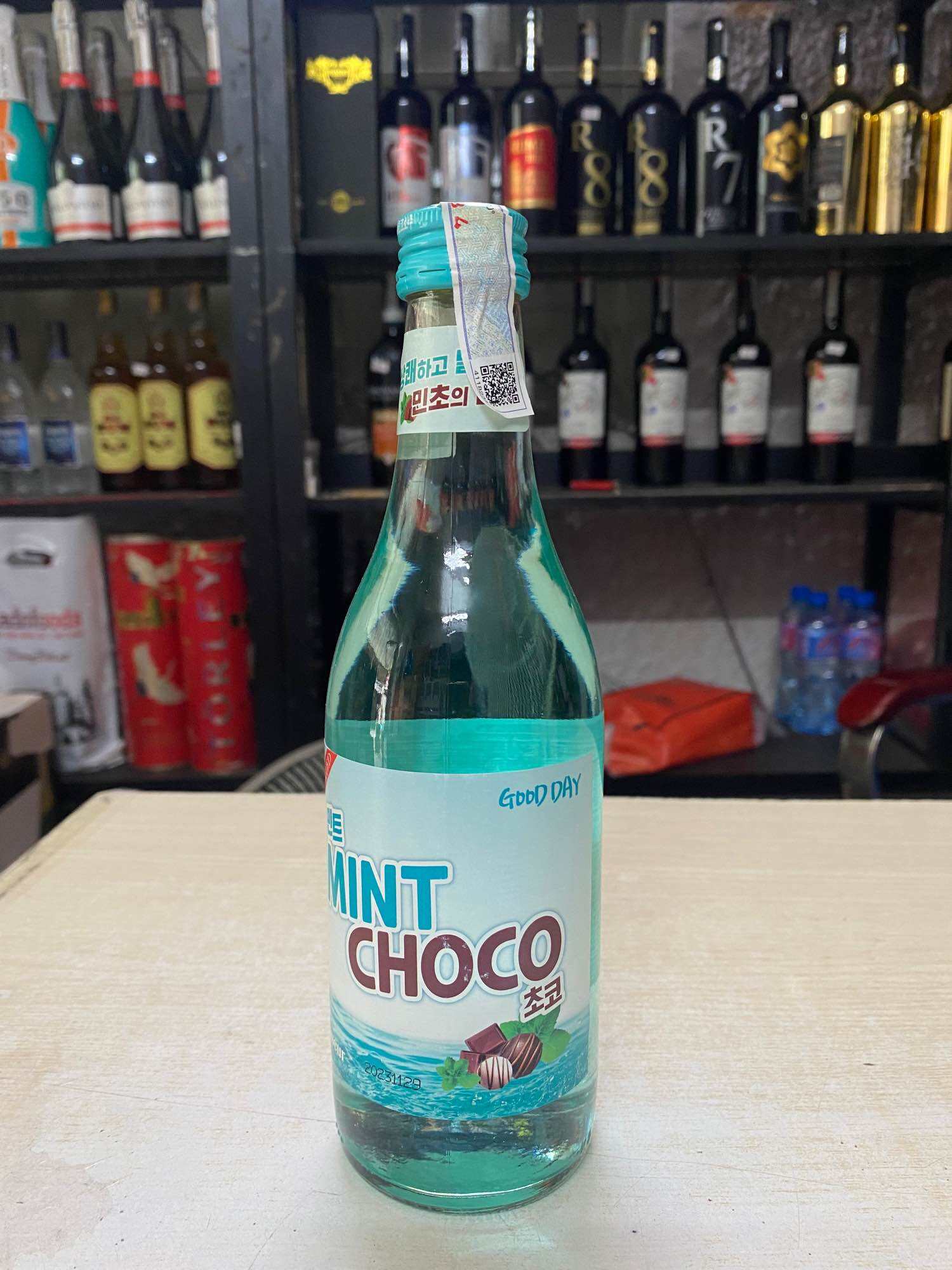 Sô Chu Soju Hàn Quốc GOOD DAY MINT CHOCO 12.5% 360ml-Vị Sô Cô La-Bạc Hà