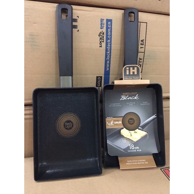 ???? chảo vuông lock&lock size 18cm lhl5186ih ????