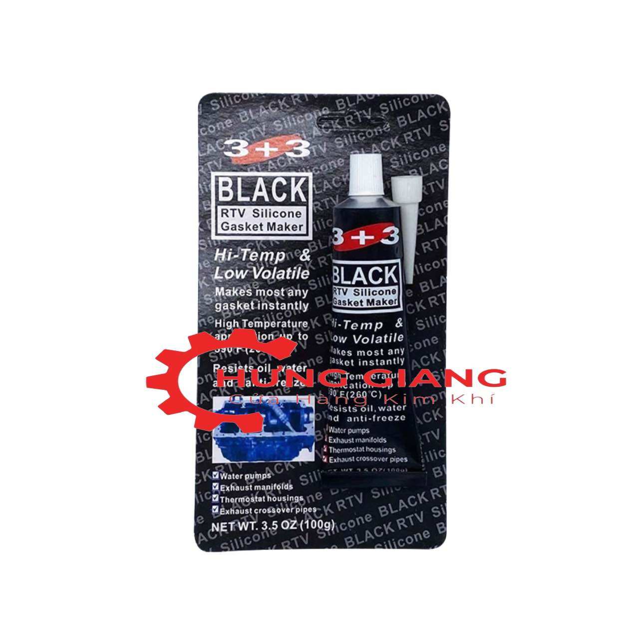 Keo SILICON DÁN GIOĂNG Mặt Máy CHỊU NHIỆT Keo 3 + 3
