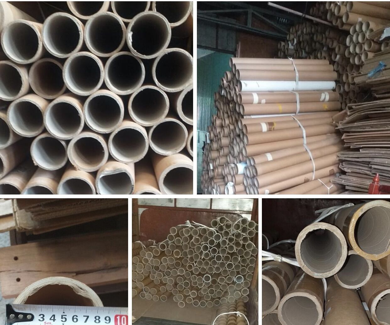 Lõi giấy tái chế đủ kích thướt