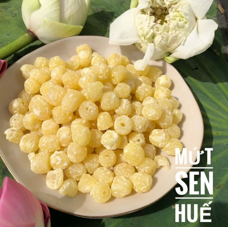 mứt hạt sen  loại ngon dac biệt 500 g