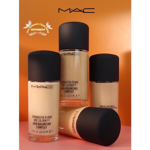 Kem Nền MAC - Kem che khuyết điểm Mac Studio Fix Fluid Foundation SPF+++ -  Phấn nền, kem nền 