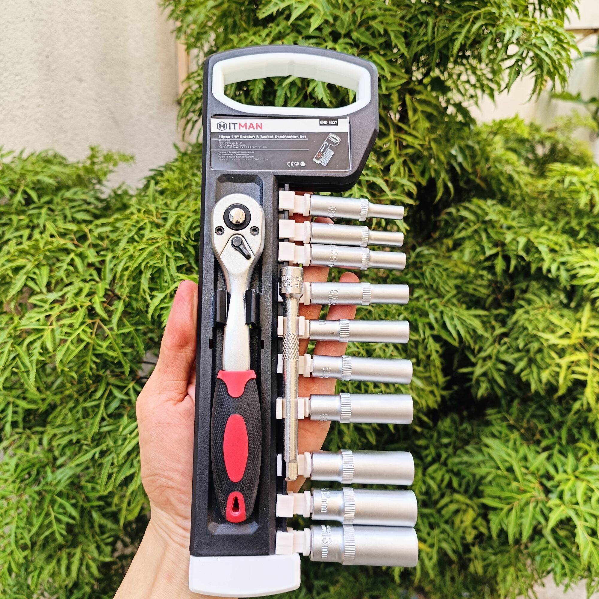 Bộ típ dài 12 chi tiết 1/4 cao cấp