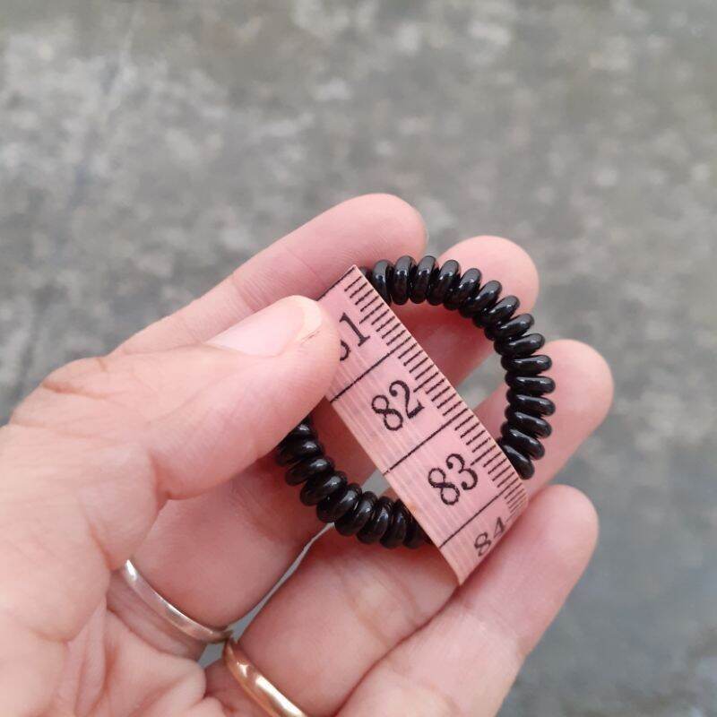 Túi 10 Lò xo cột tóc màu đen