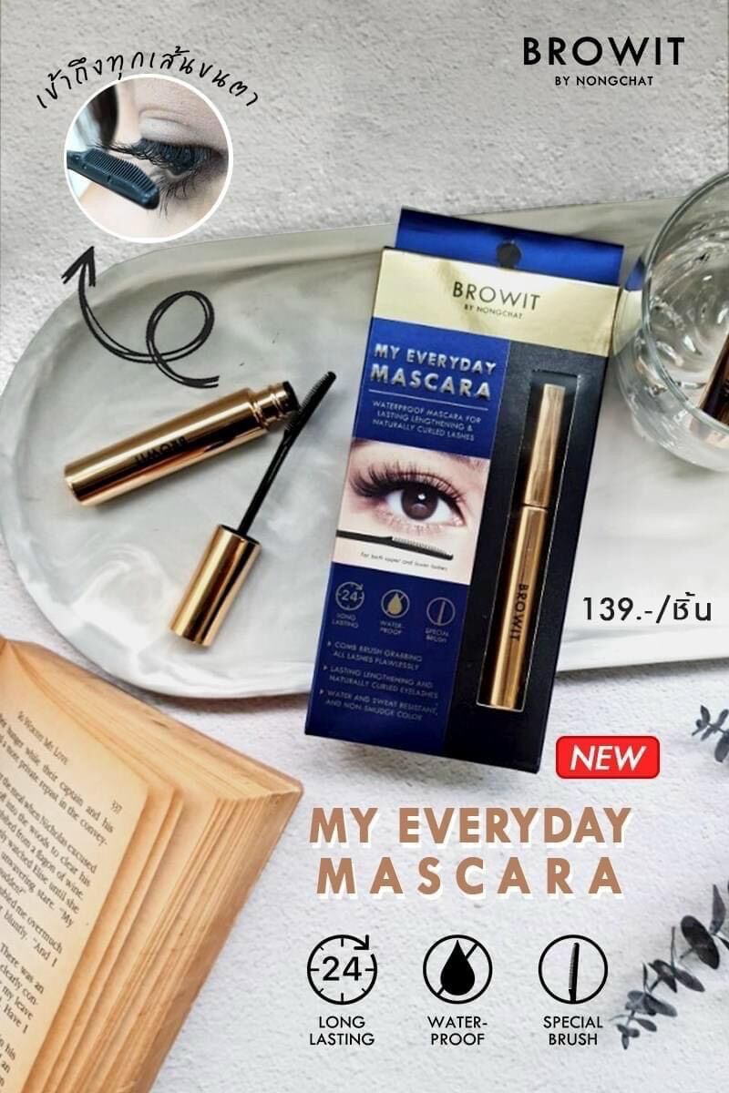 mascara BROWIT BY NONGCHAT thái lan