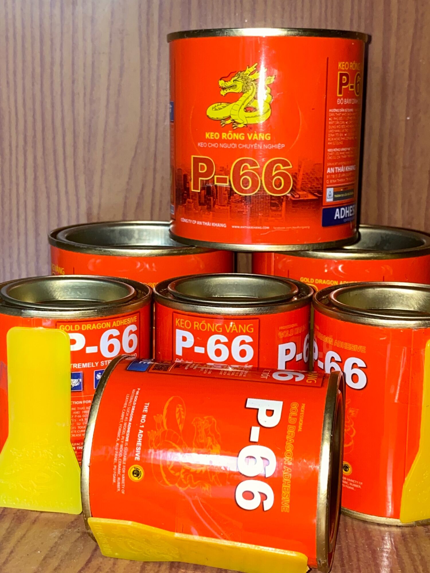 Keo Rồng Vàng P-66,(110ml, 220ml)