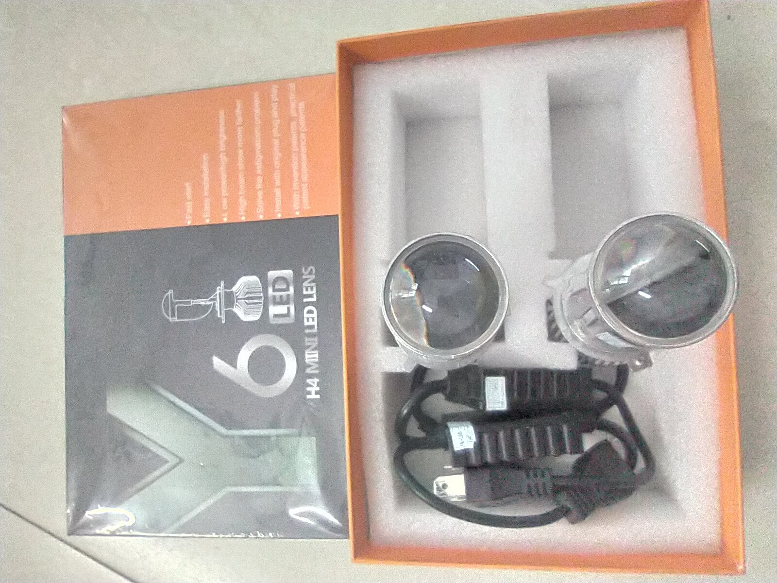 LED BI CẦU H4 Y6S 3 MÀU