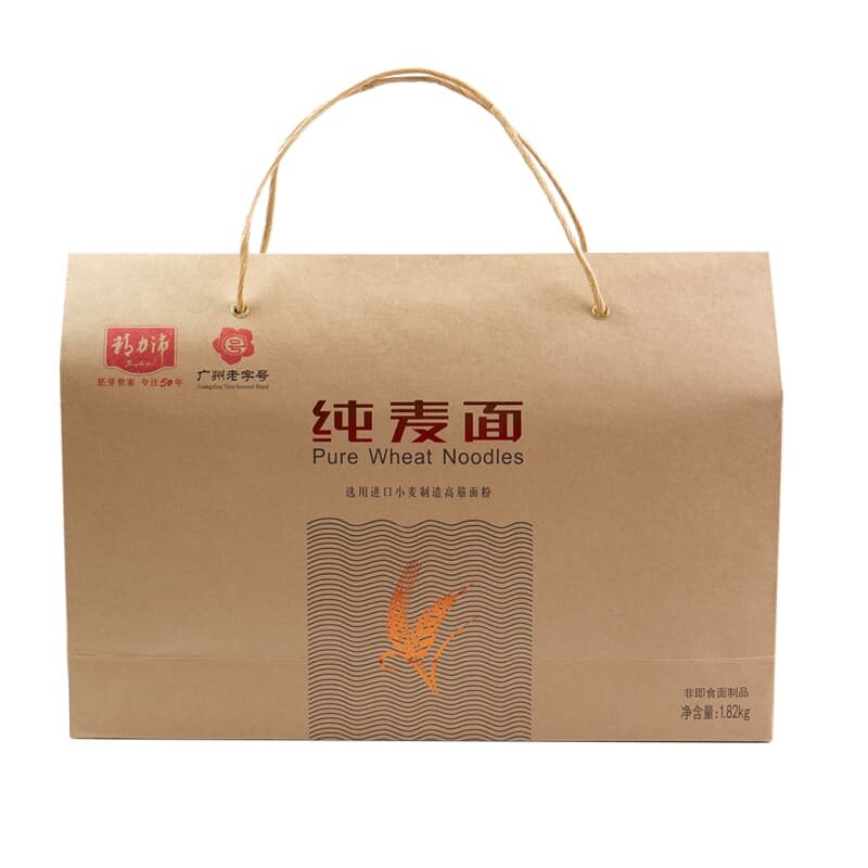 JINGLIPEI | Mì Sợi Toàn Bột Mỳ Sức Khỏe Không Chiên 1.82kg