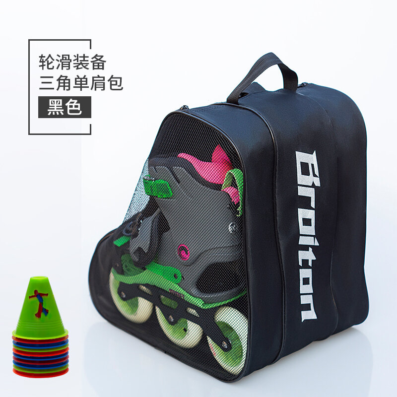Túi Đựng Giày Patin Ba Lô Tam Giác Trượt Patin Trẻ Em Túi Một Bên Vai Túi Giày Trượt Patin Ba Lớp Trượt Patin
