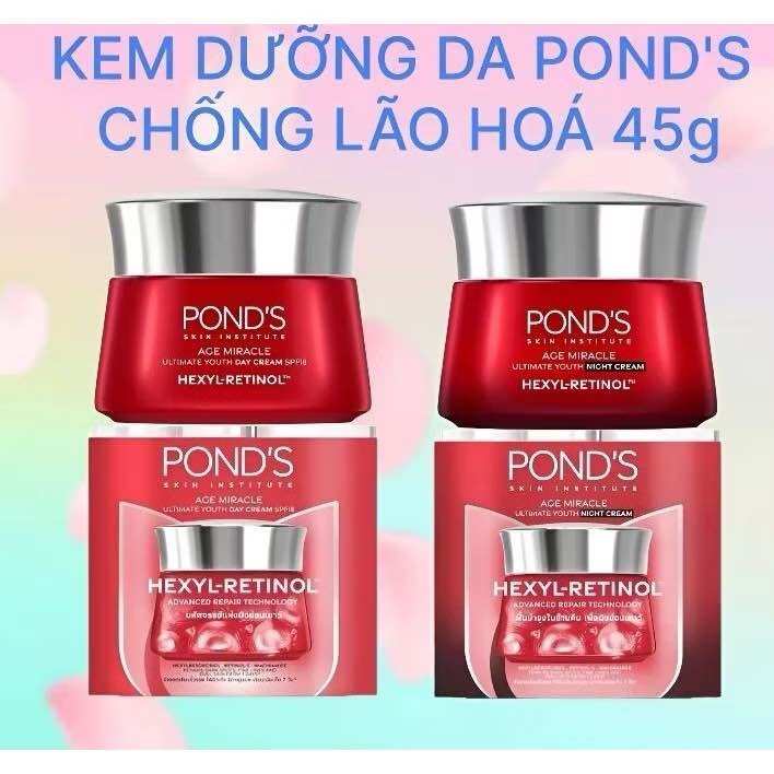Kem Dưỡng Da Ponds Age Miracle Ban ngày (50g)