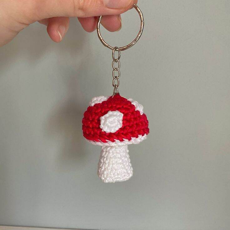 [FOLLOW SỐP TẶNG QUÀ]Móc khóa bằng len handmade giá rẻ