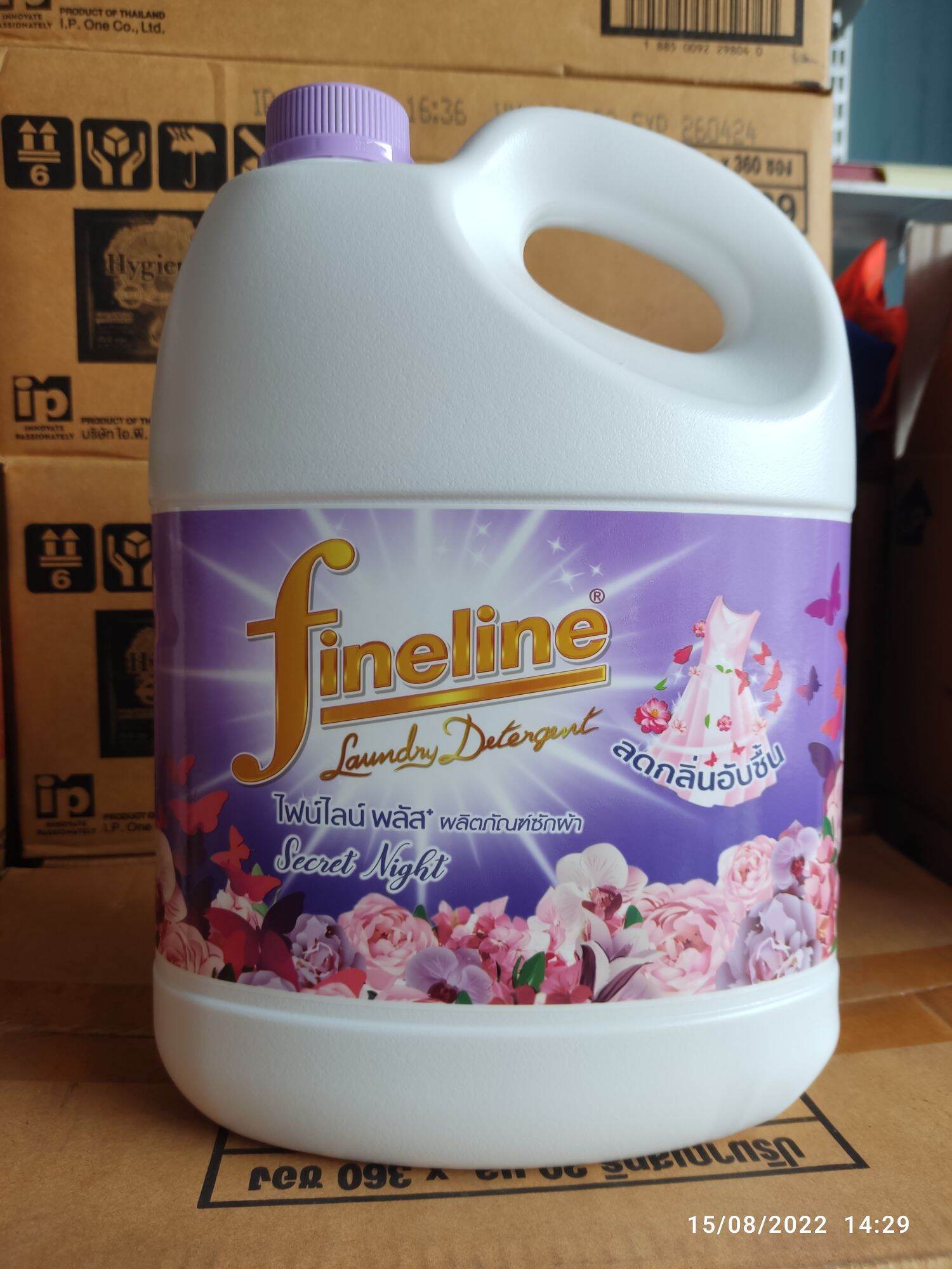Nước giặt Fineline Thái Lan - màu tím plus 3L