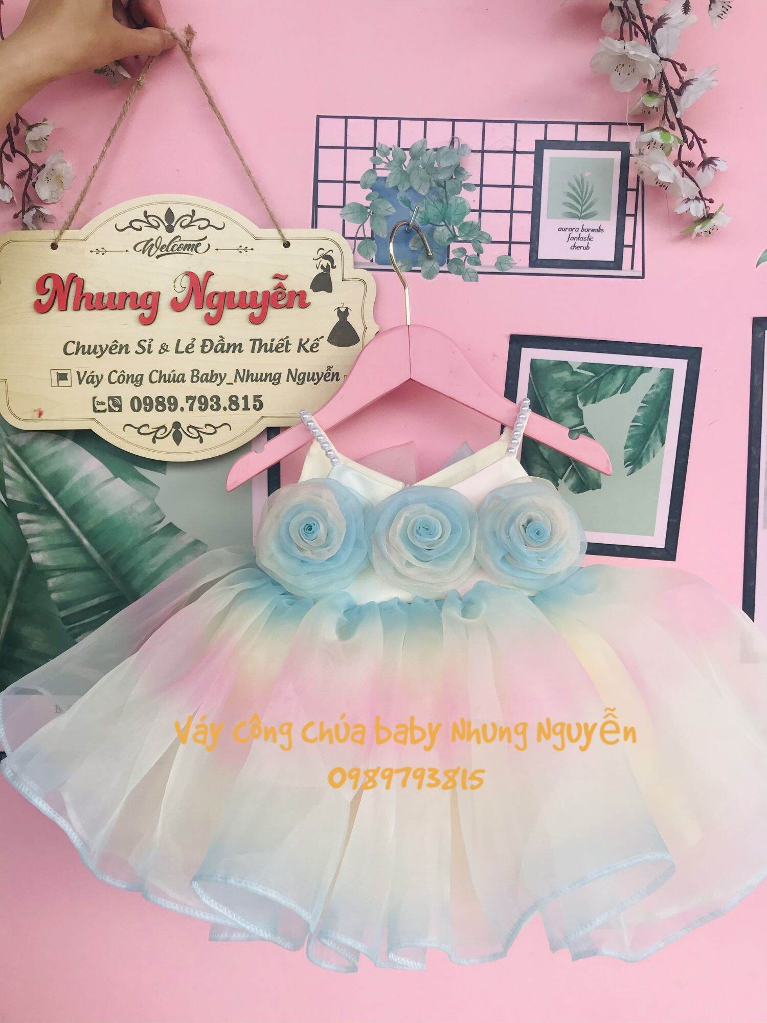 Váy công chúa baby_Nhung Nguyễn