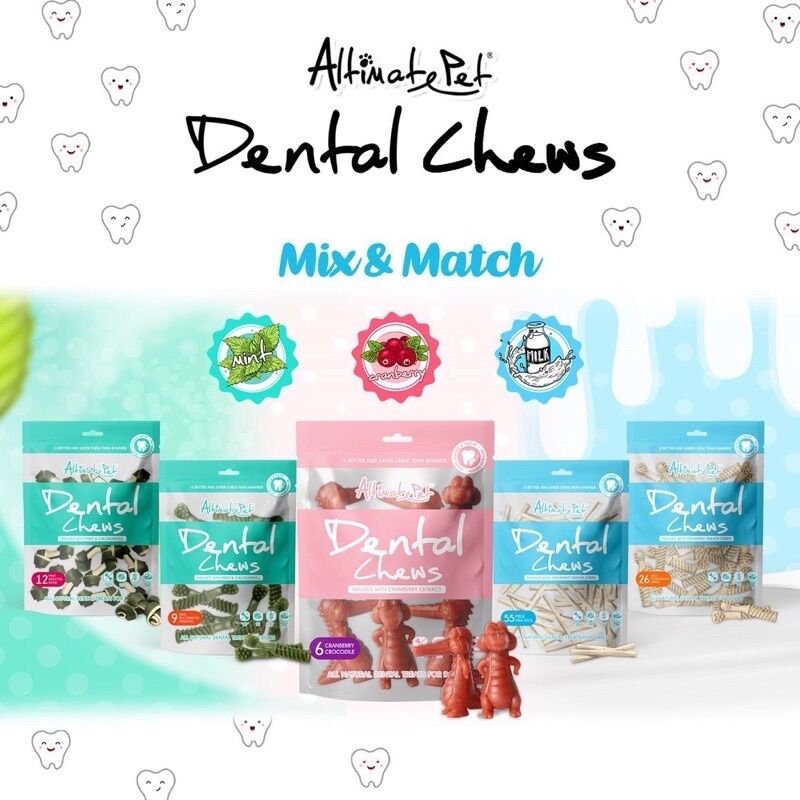 Xương gặm sạch răng Altimate Pet Dental Chews cho chó 150gr