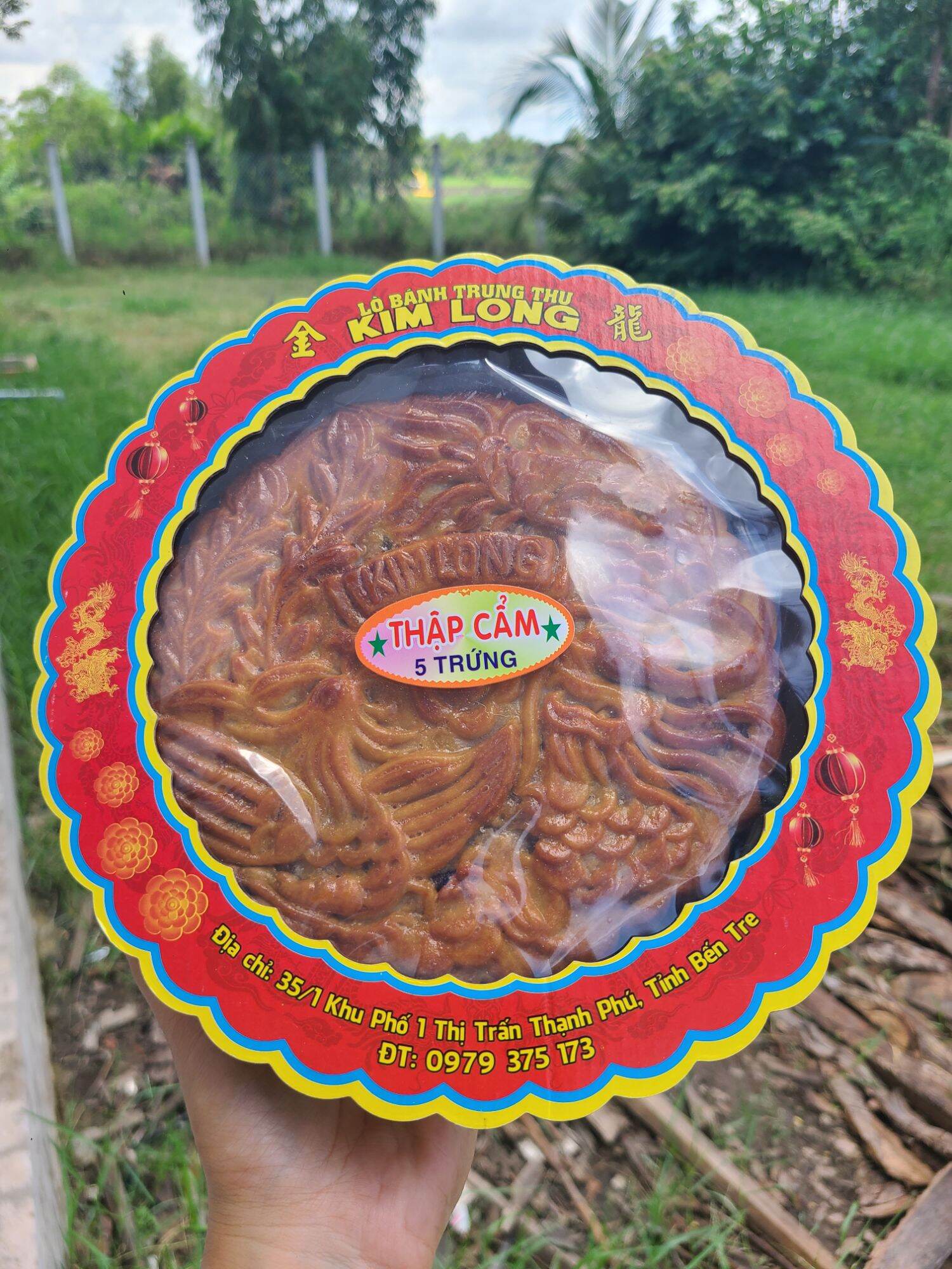 Bánh Trung Thu Kim Long Thập Cẩm 5 trứng