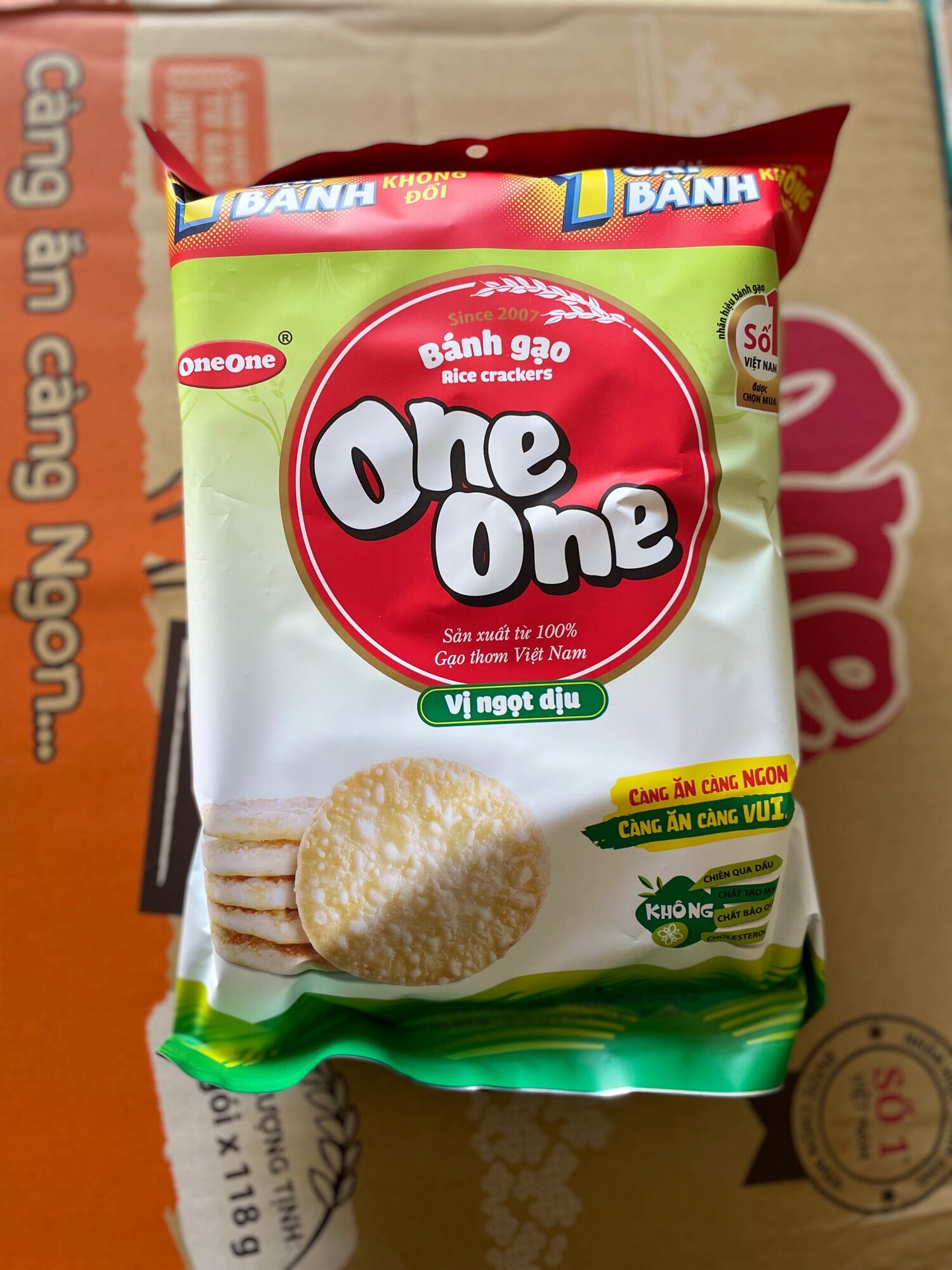 [HCM]Bánh gạo One One vị ngọt dịu
