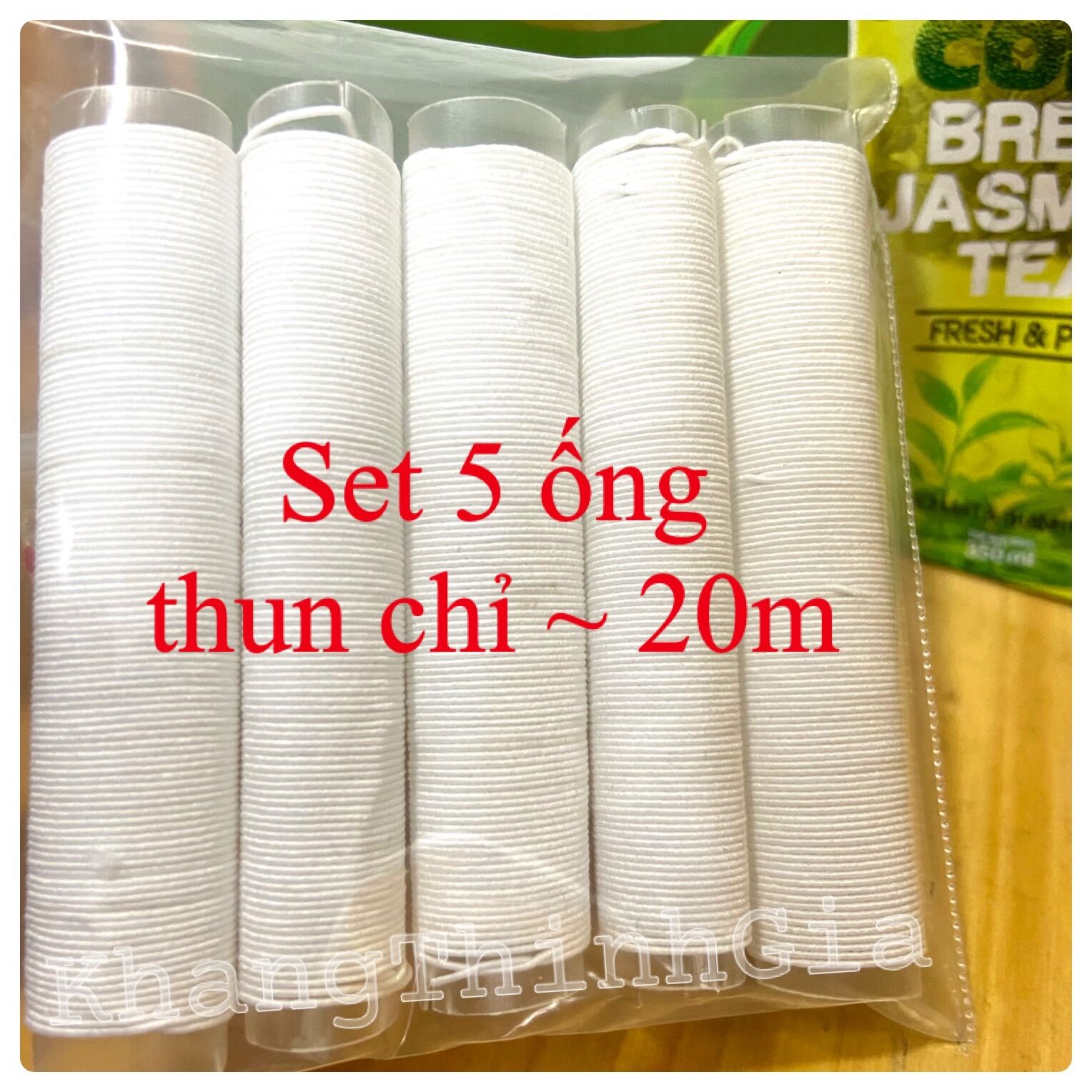 Thun chỉ nhún chun chỉ hàng loại 1 tròn dai đàn hồi tốt